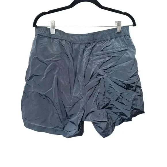 TODD SNYDER Shiny Swim Trunks Blue Medium - Picture 3 of 5